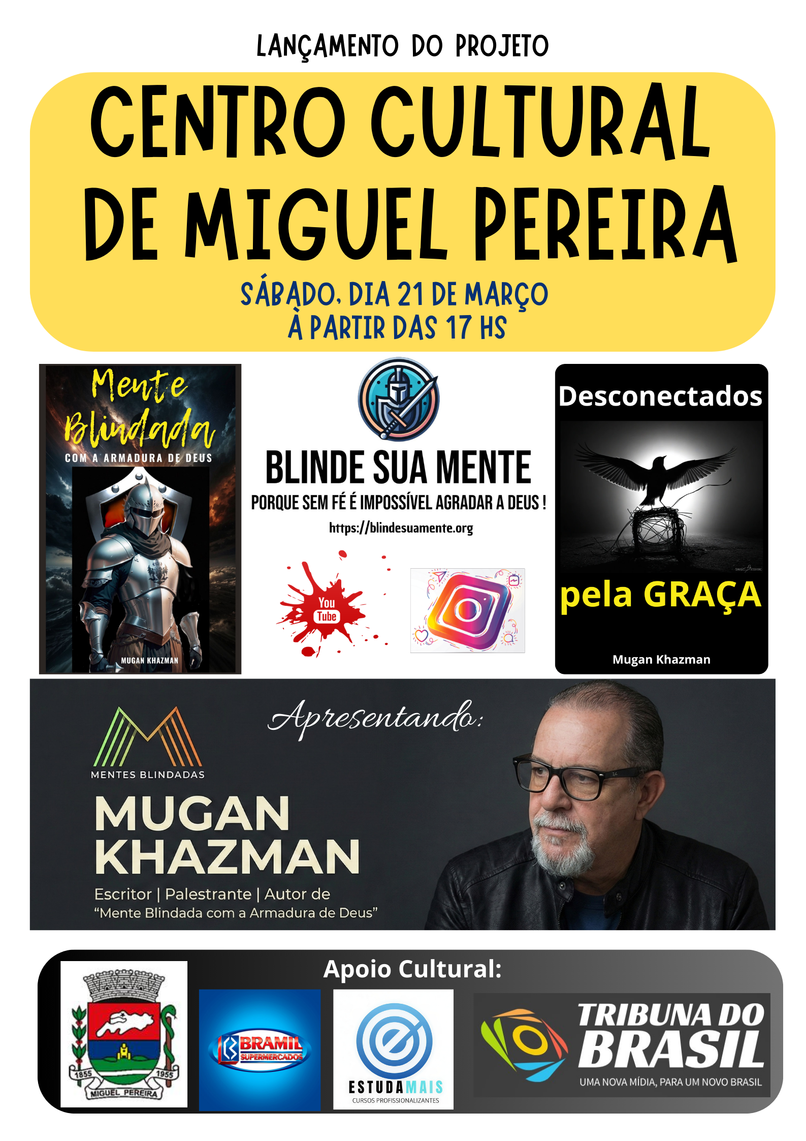 Projeto “Blinde Sua Mente” será lançado neste sábado